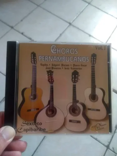 Cd Choro Grupo Sexteto Capibaribe