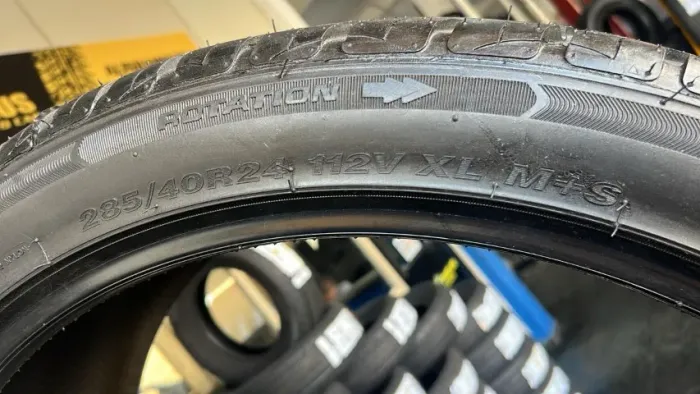 Pneu 285/40/24 Aterezo 100% vida útil Novo 