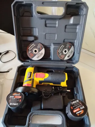 mini Esmerilhadeira 2 bateria