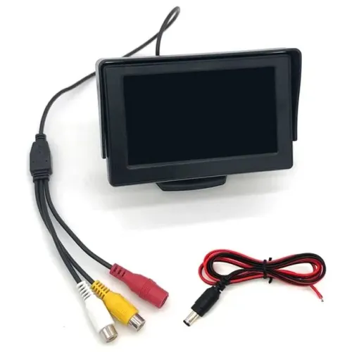 Monitor para Câmera de Ré/Visão Traseira - 4.3 Polegadas