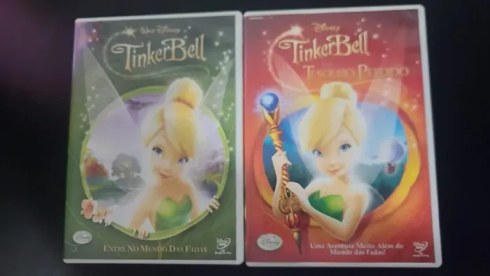 DVDs Tinker Bell 1 e 2