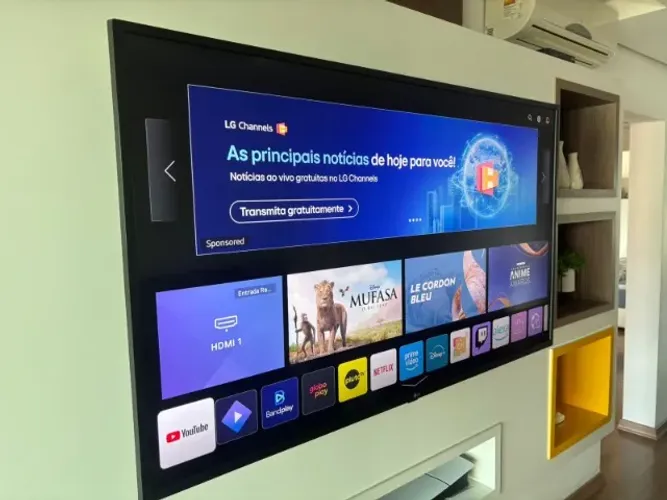 Smart TV LG 50"4k + brinde