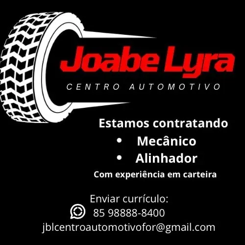 Estamos contratando  mecânico alinhador 