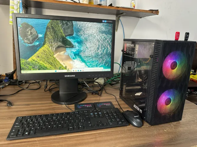 Monitor completo i5 3570k para empresas top loja com garantia 