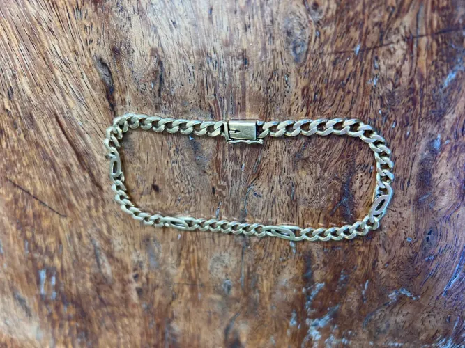 Pulseira Groumet Ouro 22g