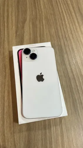 iPhone 14 128GB Branco - Ótimo Estado de Conservação