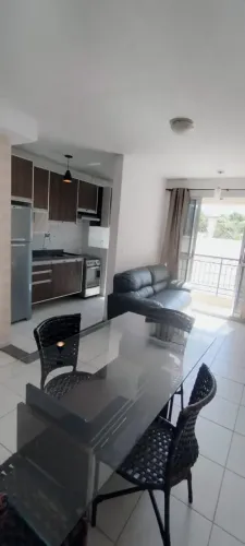 APTO GARDEN BOSQUE MOBILIADO P/ALUGAR - 69M²-3 Dormitórios Sd 1 Suíte-Canjica-Cuiabá-MT