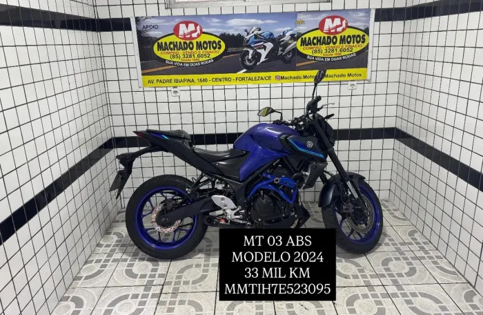 MT 03,com ABS,modelo 2024.