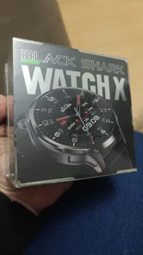 Black shark smartwatch câmera e aceita chip