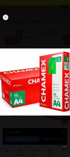 Papel a4 Chamex 500
