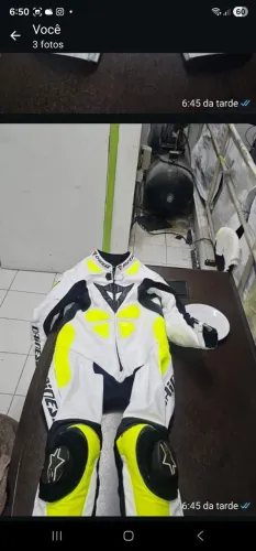 Macacão dainese  tamanho 52 aceito proposta