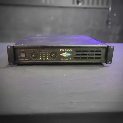 AMPLIFICADOR MEA AUDIO PA 1200 1200W RMS