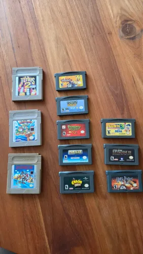 Lote jogos de Gameboy