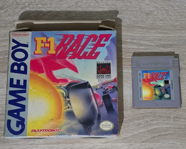 F 1 race com caixa playtronic para game boy