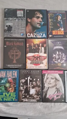 DVDs de shows musicais