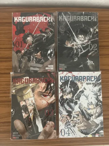 Mangá Kagurabachi Panini Vols. 1-4
