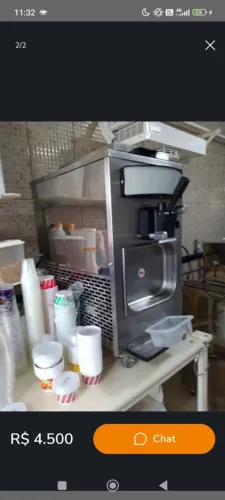 Máquina de sorvete e açai expresso!!!