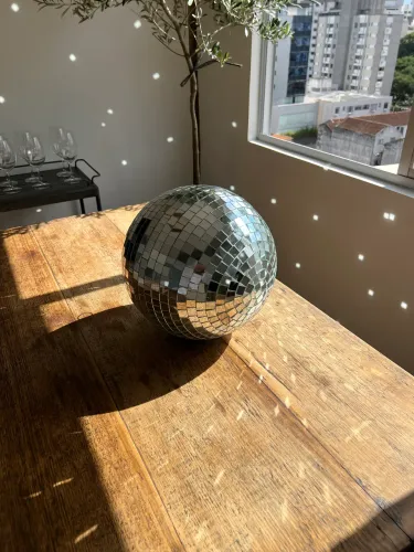 Globo espelhado Refletivo linha profissional reforçado DJ 