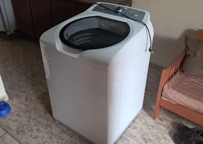 lavadora de roupas 15kg brastemp -o eixo se encontra avariado