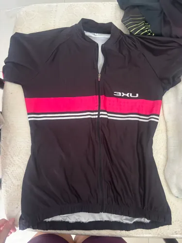 Ciclismo Top - Camisa 3XU + Bermuda Elite (Excelente Estado)