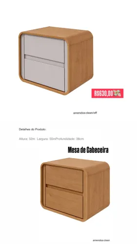 Mesa de Cabeceira