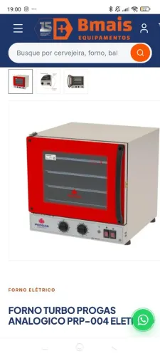 Forno turbo elétrico PRP004