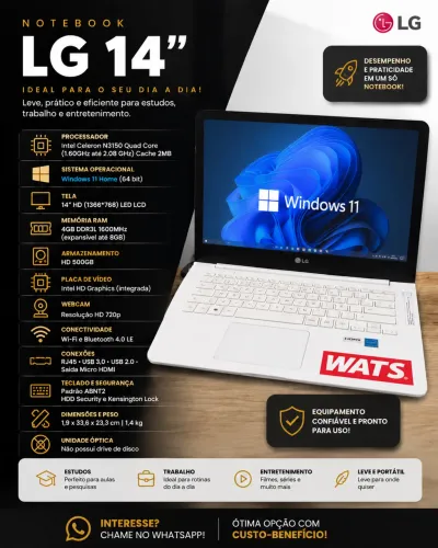 Notebook LG