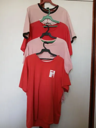Kit com 4 Camisas tamanho G