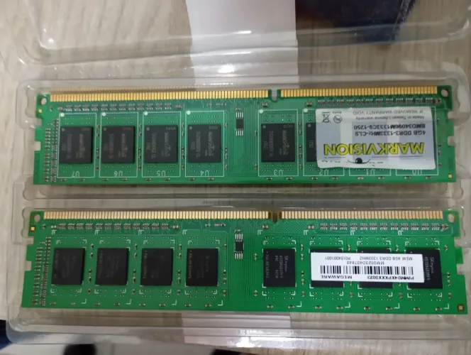 Memória ram 4GB 1333mhz