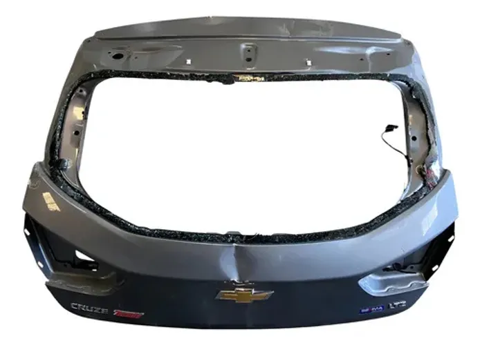 Tampa Traseira Cruze Hatch 2017 2018 2019 Avaria Prateado