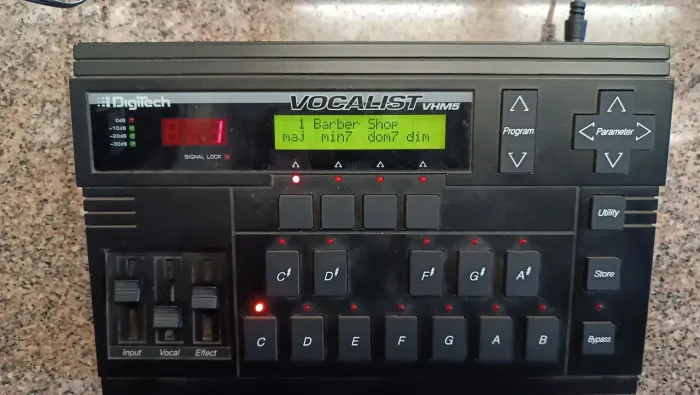Procesador de voz Digitech Vocalist VMH5