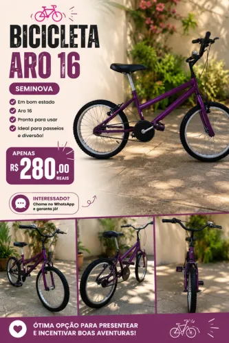 Bicicleta infantil meninas