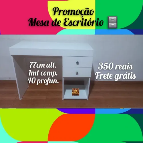 Promoção mesa de escritório 