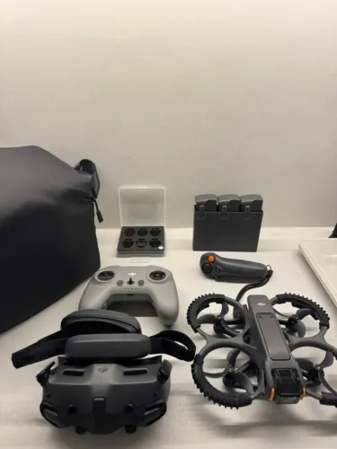 Drone DJI Avata 2 Fly More Combo (3 baterias) + DJI Controller 3 + Lentes