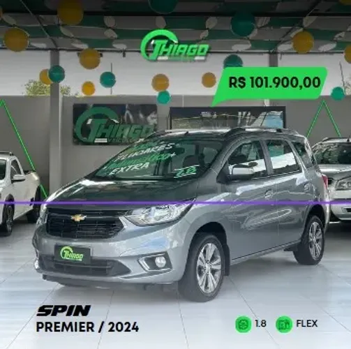 Chevrolet Spin Premier 1.8 8V Econo.flex 5P Aut. 2024