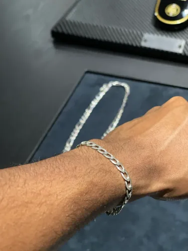 Pulseira de prata