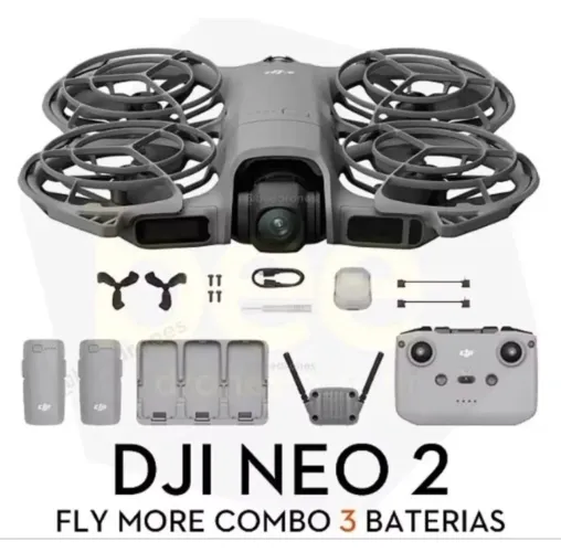 Drone DJI NEO 2 combo fly more (LACRADO) com invoice de venda em nome do comprador