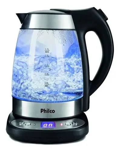 Chaleira Elétrica Philco PCHD 1,7L Digital Glass