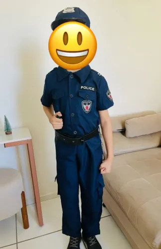 Fantasia POLICIAL 10 anos 