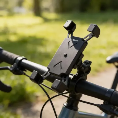 Suporte Celular Universal IT-Blue LE-040 Para Moto Bicicleta Guidão Ajustável GPS pode ret
