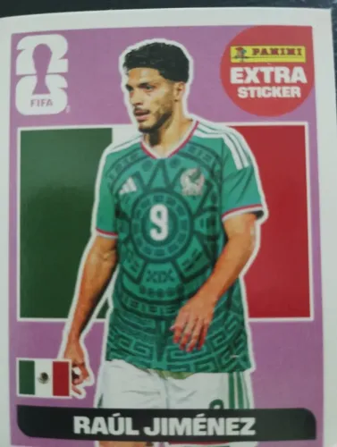 Figurinha Raúl Jimenez Legend Extra Sticker Copa 2026 Lilás