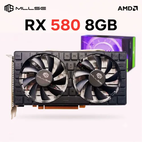 VENDO OU TROCO PLACA DE VIDEO RX580 8G 2048SP SEMI-NOVA FUNCIONANDO PERFEITAMENTE!!!