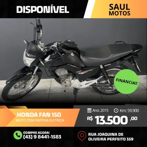 HONDA FAN 150 ESDi - 2015