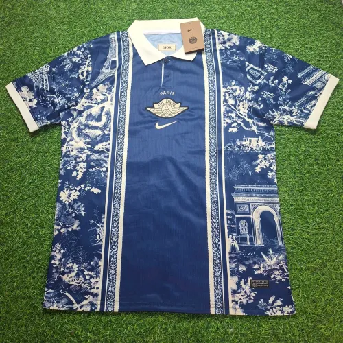 Camisa PSG X NIKE X DIOR especial edição