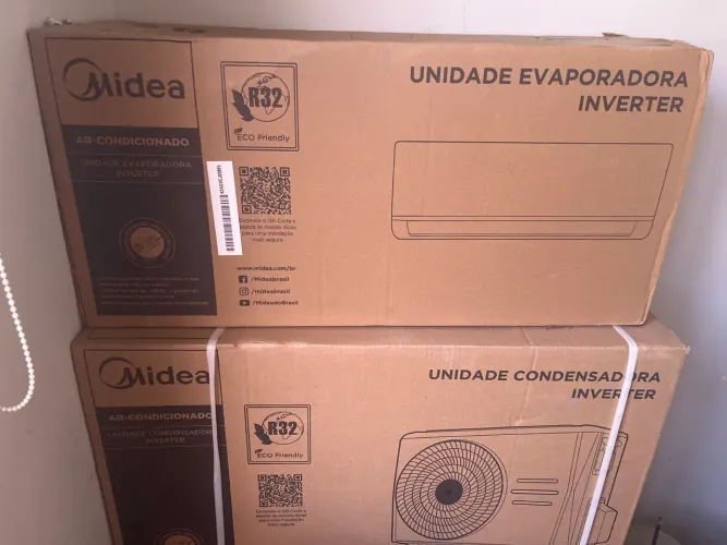 Ar-condicionado Split Inverter - 9000 BTUS (Springer Midea Cennect WI-FI) - NOVO NA CAIXA 