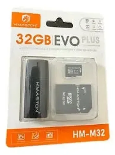 Cartão de memória 32Gb Ultra Classe 10 Com Adaptador Sd Hmaston