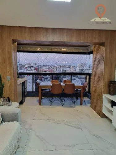 Apartamento com 3 dormitórios à venda, 124 m² por R$ 2.100.000 - Ponta Verde - Maceió/AL