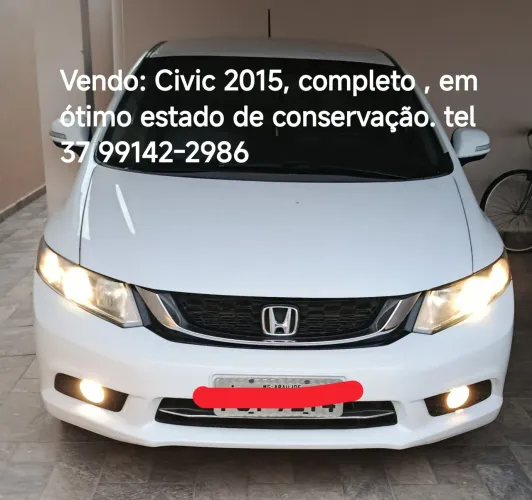 Honda Civic Sedan LXR 2.0 Flexone 16V Aut. 4P 2015