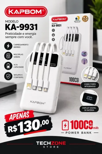 POWER BANK 10.000 Mah KAPBOM