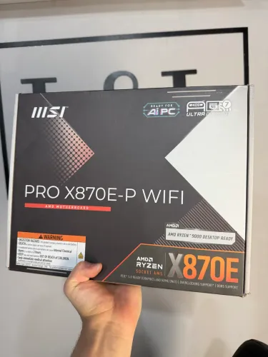 PLACA MAE AM5 X870E-P WIFI MSI PRO (NOVA)